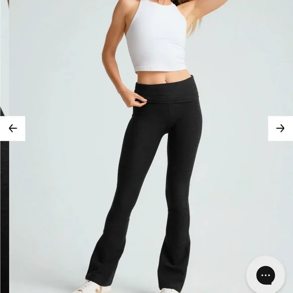 Beyond Yoga Black Flare Pants - Picture 3 of 6